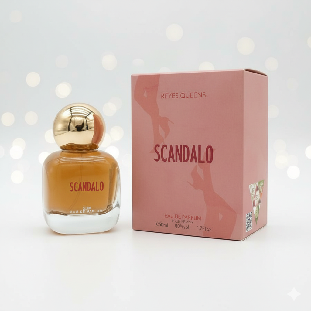 EAU DE PARFUM SCANDALO POUR FEMME 50ML. REYES QUEENS