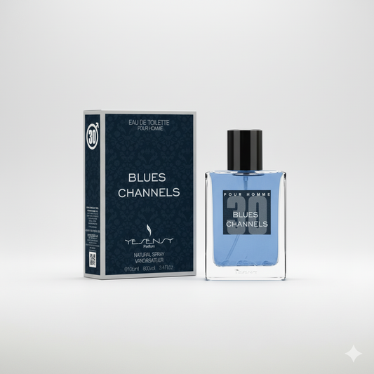 EAU DE TOILETTE BLUES CHANNELS POUR HOMME 100ML