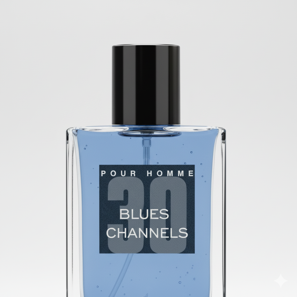 EAU DE TOILETTE BLUES CHANNELS POUR HOMME 100ML