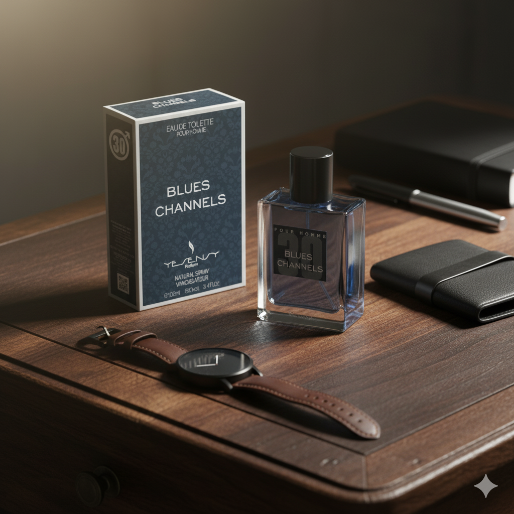EAU DE TOILETTE BLUES CHANNELS POUR HOMME 100ML